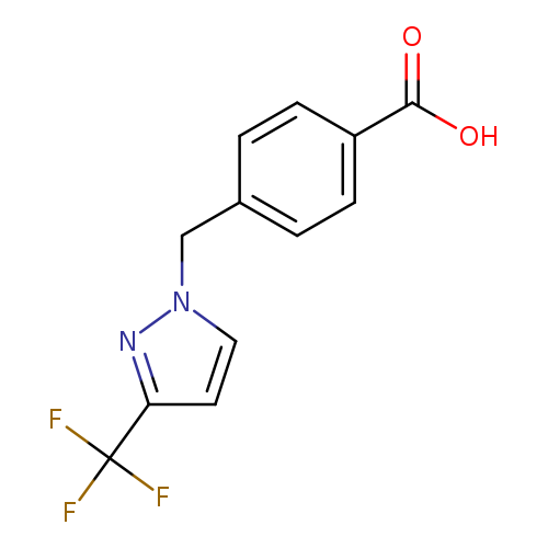 4-{[3-(trifluoromethyl)-1H-pyrazol-1-yl]methyl}benzoic acid