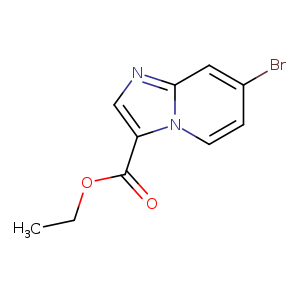 Imidazo[1,2-a]pyridine-3-carboxylic acid, 7-bromo-, ethyl ester