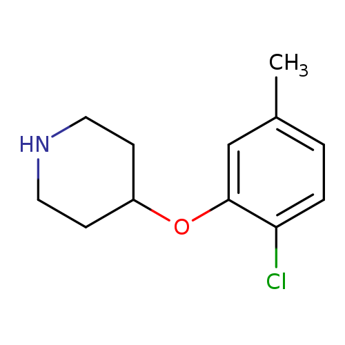 4-(2-Chloro-5-methylphenoxy)piperidine