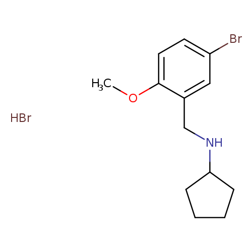 N-(5-Bromo-2-methoxybenzyl)cyclopentanamine hydrobromide