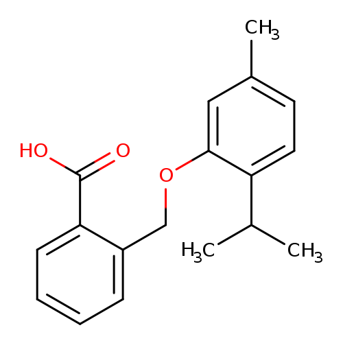 2-[(2-Isopropyl-5-methylphenoxy)methyl]benzoic acid
