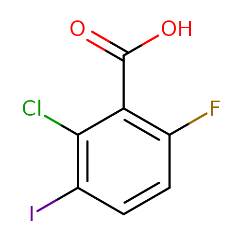 2-Chloro-6-fluoro-3-iodobenzoic acid