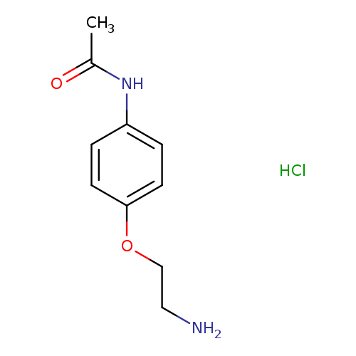 N-[4-(2-aminoethoxy)phenyl]acetamide hydrochloride