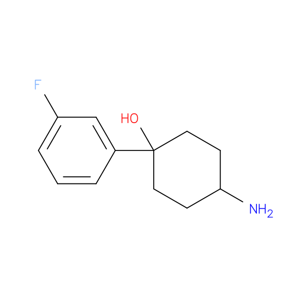 4-Amino-1-(3-fluorophenyl)cyclohexan-1-ol
