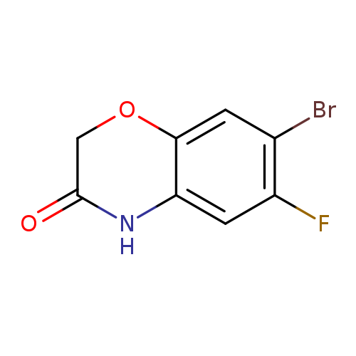 7-Bromo-6-fluoro-3,4-dihydro-2h-1,4-benzoxazin-3-one