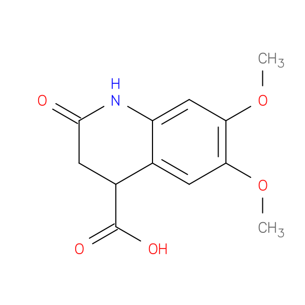 6,7-Dimethoxy-2-oxo-1,2,3,4-tetrahydroquinoline-4-carboxylic acid
