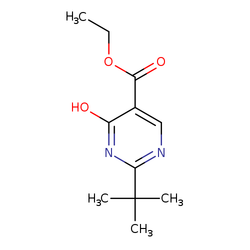 ethyl 2-tert-butyl-1,6-dihydro-6-oxopyrimidine-5-carboxylate