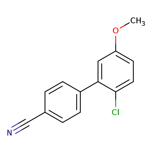 4-(2-Chloro-5-methoxyphenyl)benzonitrile