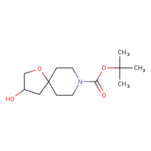 tert-butyl 3-hydroxy-1-oxa-8-azaspiro[4.5]decane-8-carboxylate