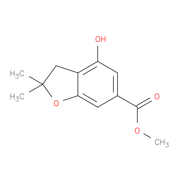 Methyl 4-hydroxy-2,2-dimethyl-2,3-dihydrobenzofuran-6-carboxylate