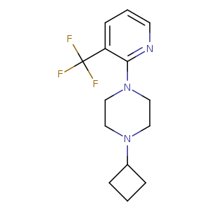 1-cyclobutyl-4-[3-(trifluoromethyl)pyridin-2-yl]piperazine