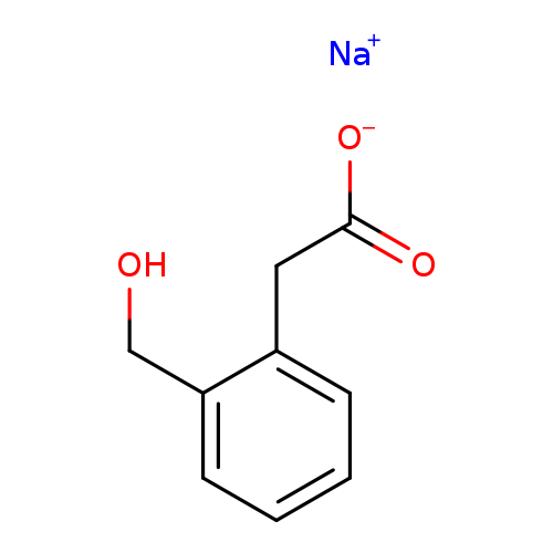 sodium 2-[2-(hydroxymethyl)phenyl]acetate