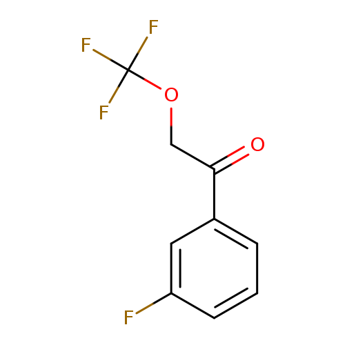 1-(3-fluorophenyl)-2-(trifluoromethoxy)ethan-1-one