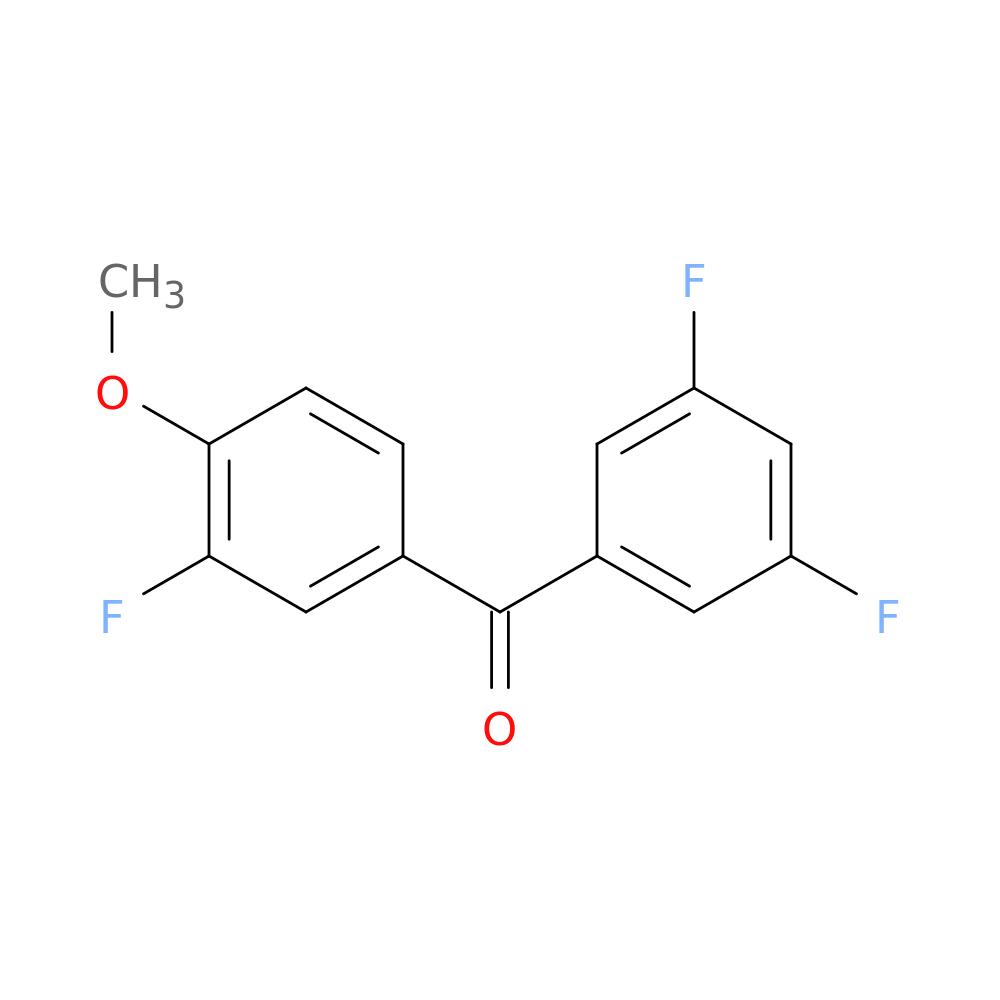 4-Methoxy-3,3',5'-trifluorobenzophenone