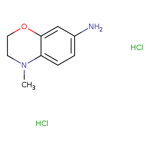 4-methyl-3,4-dihydro-2H-1,4-benzoxazin-7-amine dihydrochloride