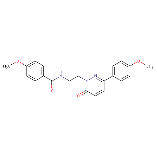 4-methoxy-N-{2-[3-(4-methoxyphenyl)-6-oxo-1,6-dihydropyridazin-1-yl]ethyl}benzamide