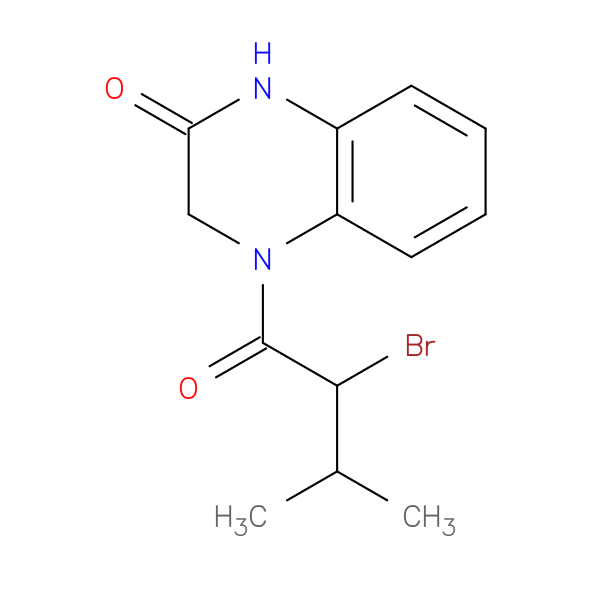 4-(2-bromo-3-methylbutanoyl)-1,2,3,4-tetrahydroquinoxalin-2-one