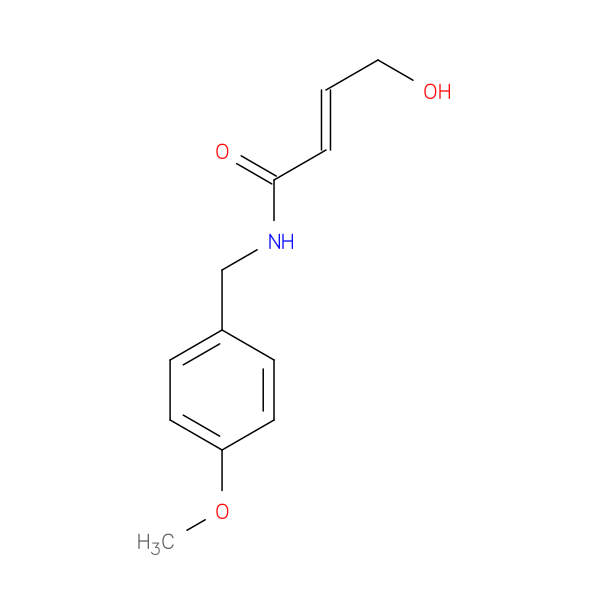 (2E)-4-Hydroxy-N-[(4-methoxyphenyl)methyl]but-2-enamide