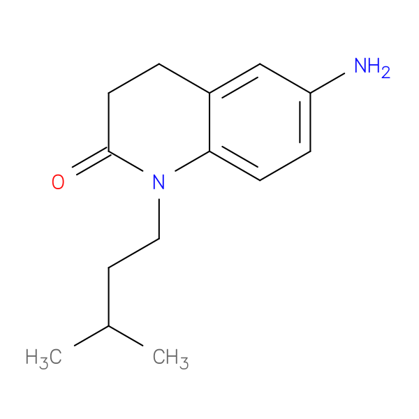 6-Amino-1-(3-methylbutyl)-3,4-dihydroquinolin-2(1H)-one