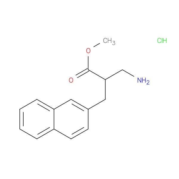 methyl 3-amino-2-[(naphthalen-2-yl)methyl]propanoate hydrochloride