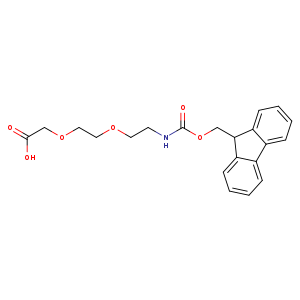 3,6,11-Trioxa-9-azadodecanoic acid, 12-(9H-fluoren-9-yl)-10-oxo-