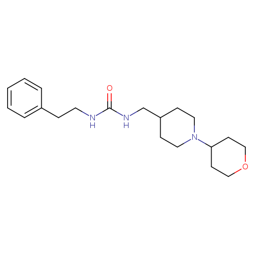 3-{[1-(oxan-4-yl)piperidin-4-yl]methyl}-1-(2-phenylethyl)urea
