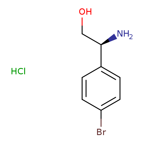 (2S)-2-amino-2-(4-bromophenyl)ethan-1-ol hydrochloride