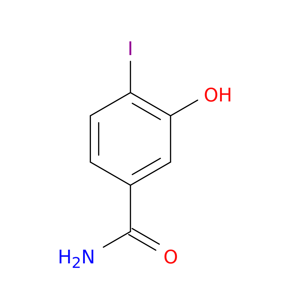 3-Hydroxy-4-iodobenzamide
