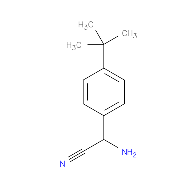 2-amino-2-(4-tert-butylphenyl)acetonitrile