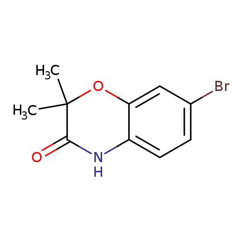 7-bromo-2,2-dimethyl-3,4-dihydro-2H-1,4-benzoxazin-3-one
