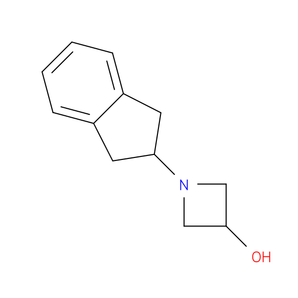1-(2,3-dihydro-1h-inden-2-yl)azetidin-3-ol