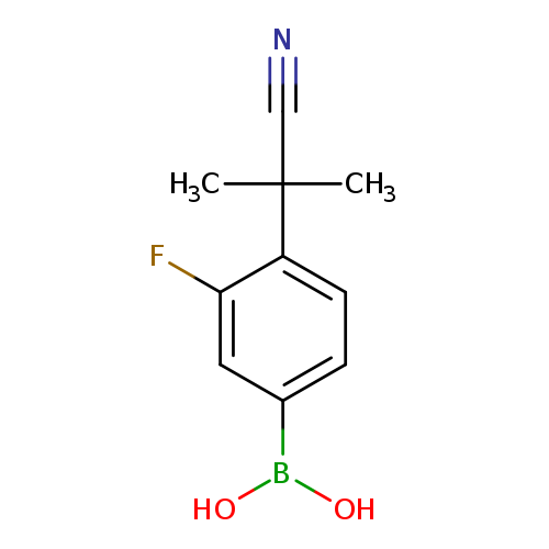 4-(1-Cyano-1-methylethyl)-3-fluorophenylboronic acid