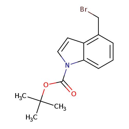 tert-Butyl 4-(bromomethyl)indole-1-carboxylate