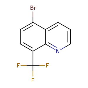 Quinoline, 5-bromo-8-(trifluoromethyl)-