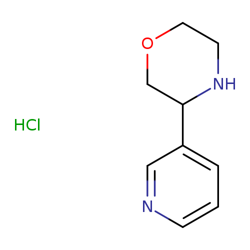 3-(pyridin-3-yl)morpholine hydrochloride