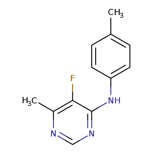 5-fluoro-6-methyl-N-(4-methylphenyl)pyrimidin-4-amine