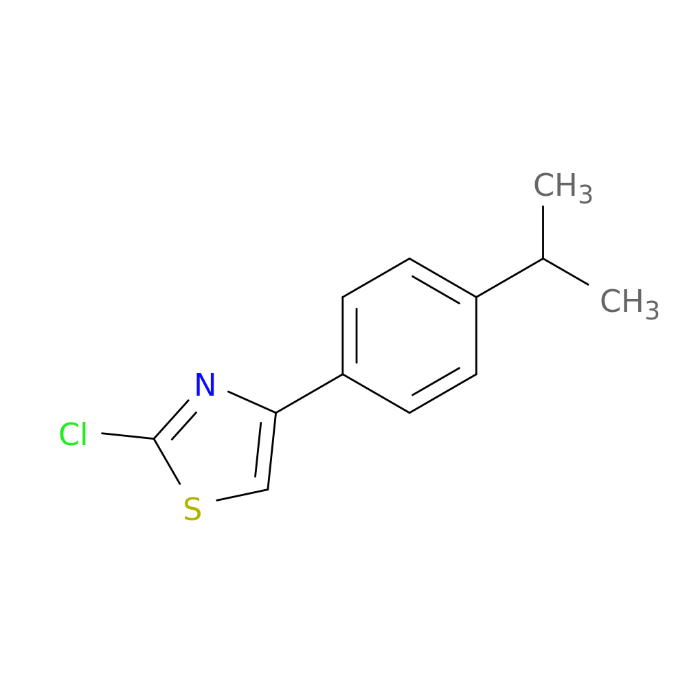 2-chloro-4-[4-(propan-2-yl)phenyl]-1,3-thiazole