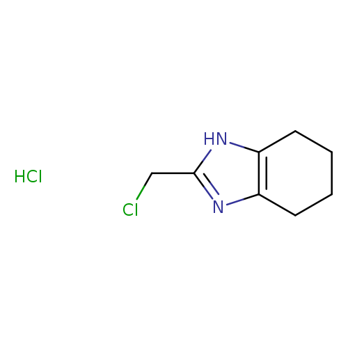 2-(chloromethyl)-4,5,6,7-tetrahydro-1H-1,3-benzodiazole hydrochloride