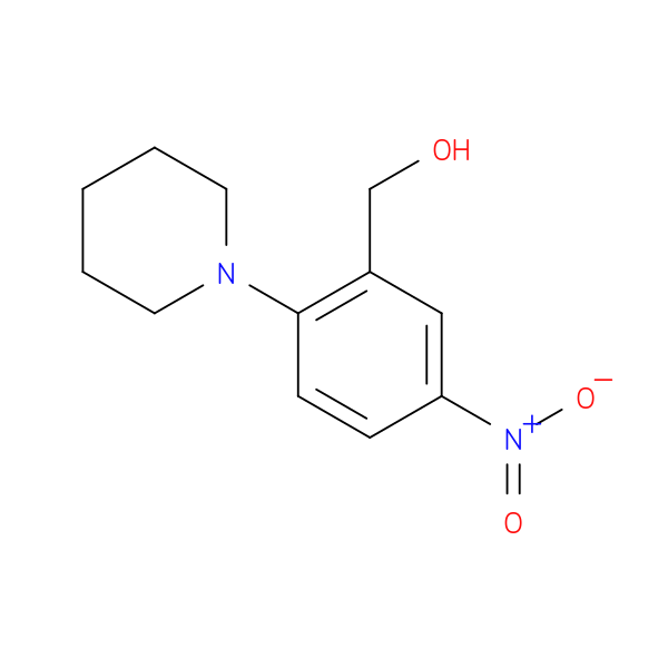 (5-Nitro-2-(piperidin-1-yl)phenyl)methanol