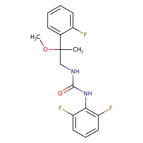 1-(2,6-difluorophenyl)-3-[2-(2-fluorophenyl)-2-methoxypropyl]urea