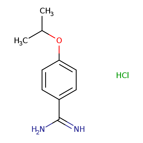 4-(propan-2-yloxy)benzene-1-carboximidamide hydrochloride