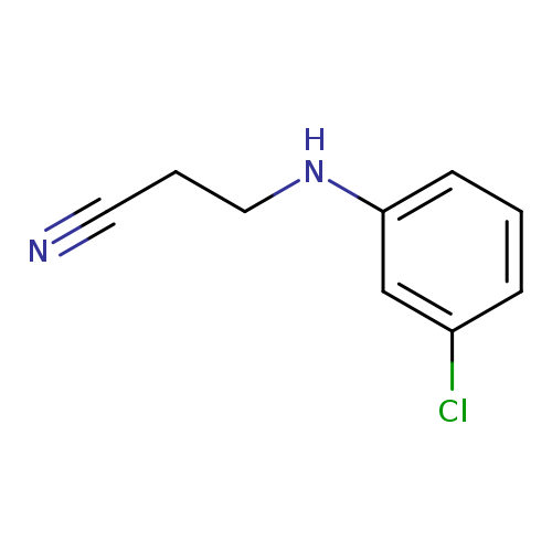 3-((3-Chlorophenyl)amino)propanenitrile