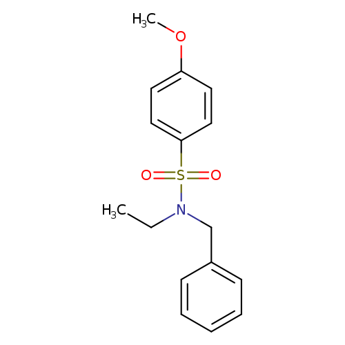 N-benzyl-N-ethyl-4-methoxy-benzenesulfonamide