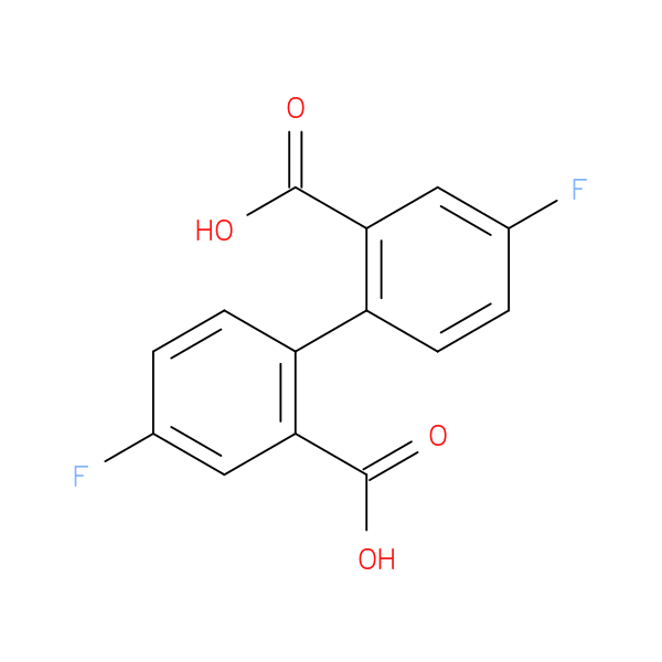 4,4'-Difluorobiphenyl-2,2'-dicarboxylic acid