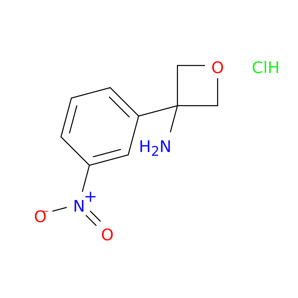 3-(3-Nitrophenyl)oxetan-3-amine hydrochloride