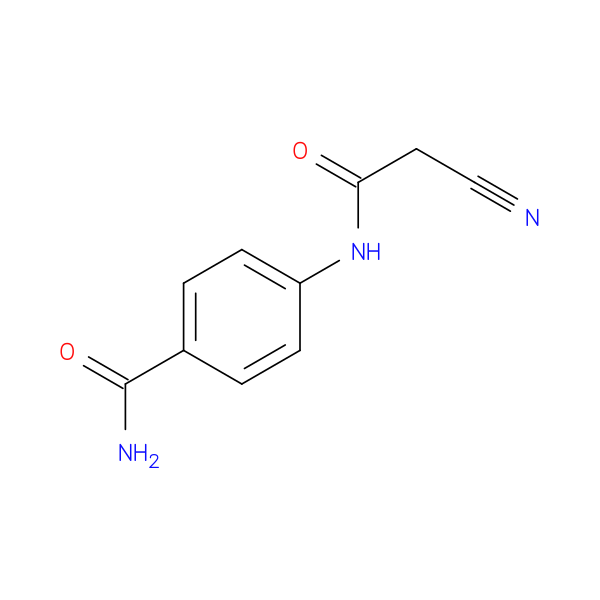 4-[(Cyanoacetyl)amino]benzamide