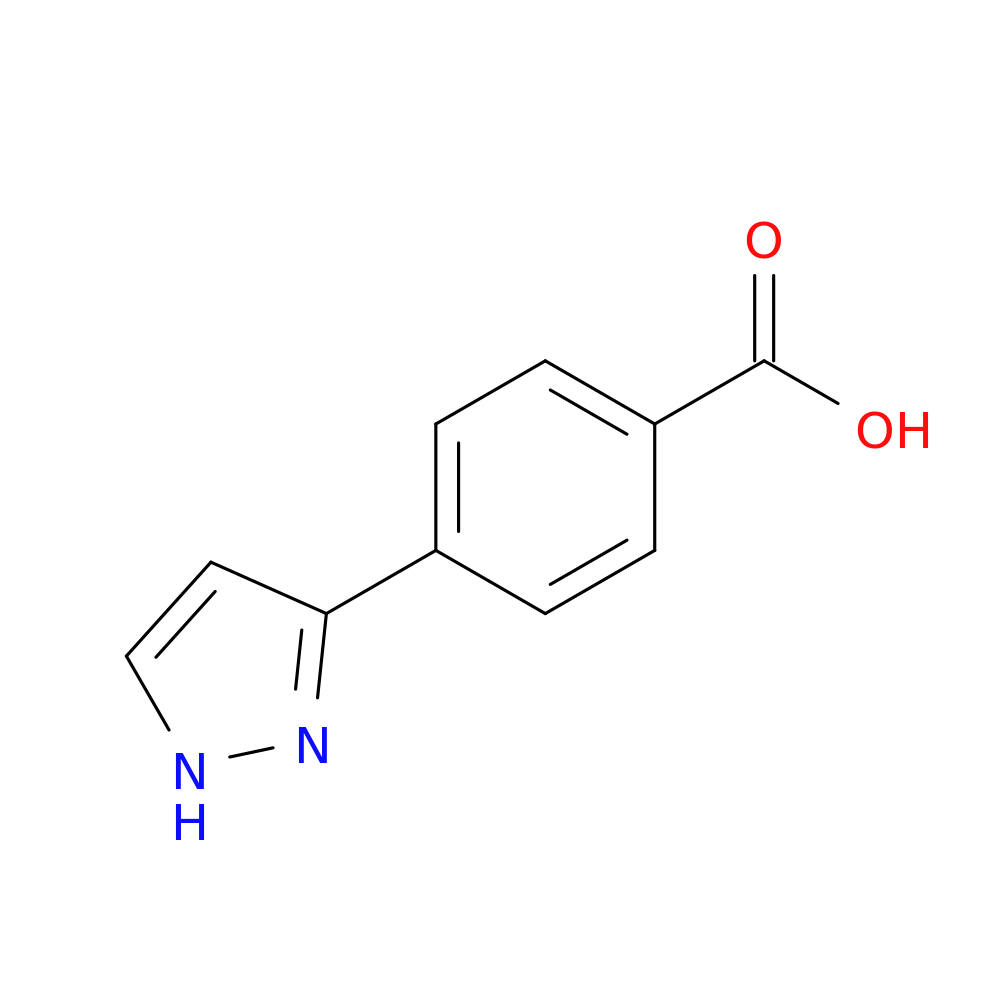 4-(1H-Pyrazol-3-yl)benzoic acid