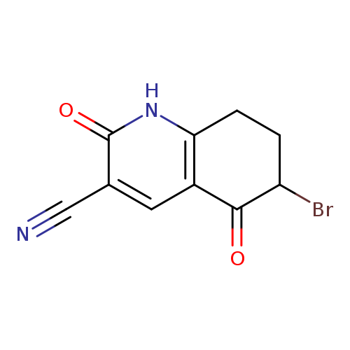 6-Bromo-2,5-dioxo-1,2,5,6,7,8-hexahydroquinoline-3-carbonitrile
