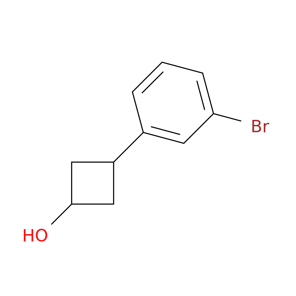 3-(3-bromophenyl)cyclobutan-1-ol