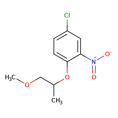 4-chloro-1-[(1-methoxypropan-2-yl)oxy]-2-nitrobenzene